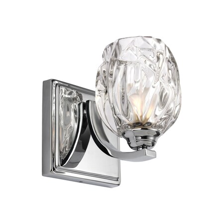 Feiss Kalli, One Light, Wall Sconce, Chrome VS22701CH-L1