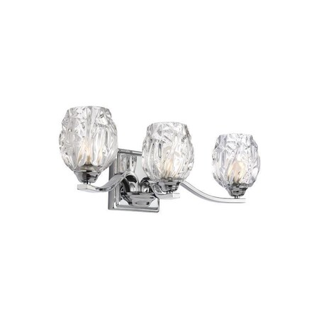 Feiss Kalli, Three Light, Vanity, Chrome VS22703CH-L1