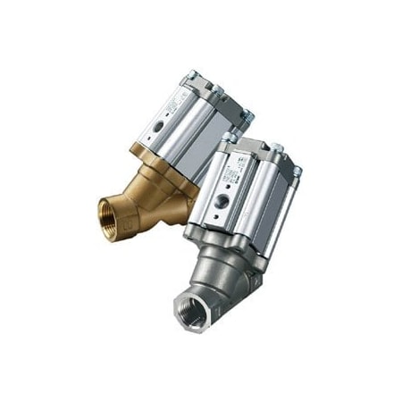 Smc Angle Seat Valve, 3/8" Port Size, SS VXB215DHB