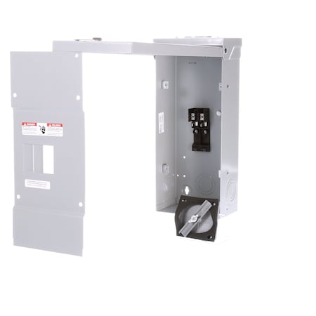 Siemens Circuit Breaker Enclosure, W0, 125A, Main Lug, 1 Phase W0204ML1125CU