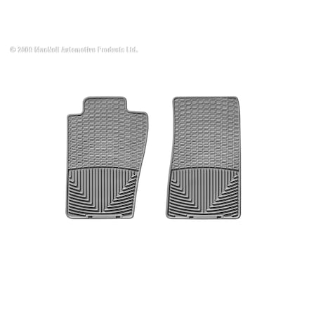 Weathertech Front Rubber Mats/Grey, W11GR W11GR