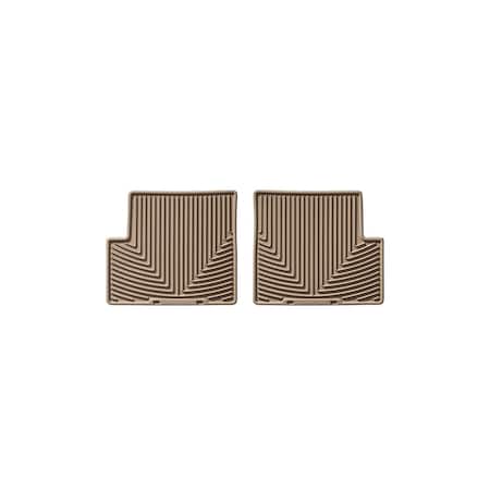Weathertech Rear Rubber Mats/Tan, W125TN W125TN