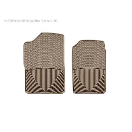Weathertech Front Rubber Mats/Tan, W14TN W14TN