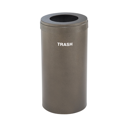 Glaro Waste Receptacle, Liner, 16 gal., Bronze Ve W-1532BV-BV-W5