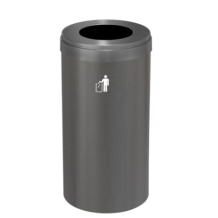 Glaro Waste Receptacle, Liner, 16 gal., Silver Ve W-1532SV-SV-W1