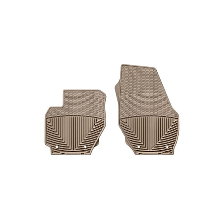 Weathertech Front Rubber Mats/Tan, W169TN W169TN