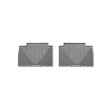 Weathertech Rear Rubber Mats/Grey, W185GR W185GR