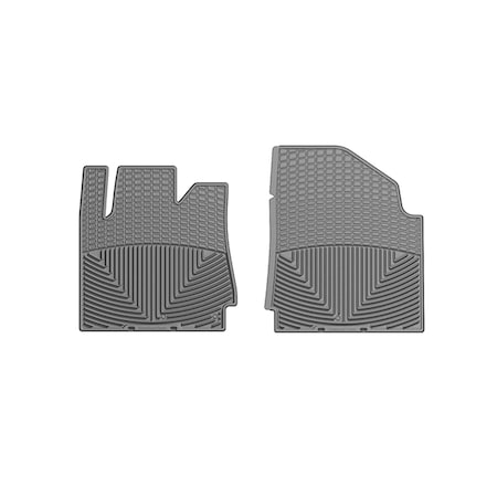 Weathertech Front Rubber Mats/Grey, W191GR W191GR