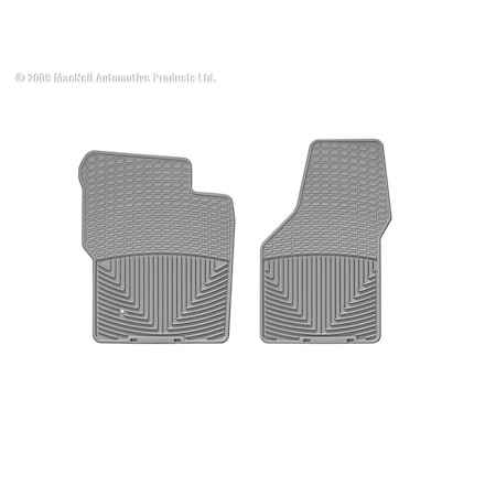 Weathertech Front Rubber Mats/Grey, W19GR W19GR