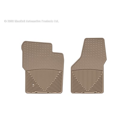 Weathertech Front Rubber Mats/Tan, W19TN W19TN