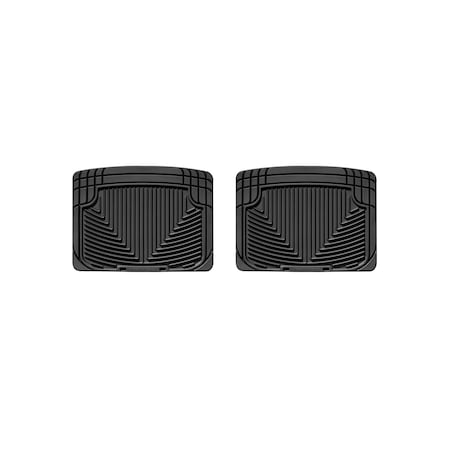 Weathertech Rear Rubber Mats/Black, W20 W20