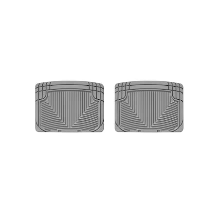 Weathertech Rear Rubber Mats/Grey, W20GR W20GR