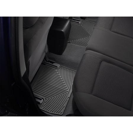 WEATHERTECH Rear Rubber Mats/Black, W139 W139