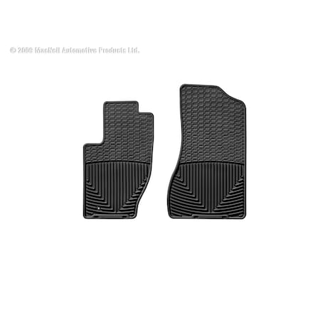 Weathertech Front Rubber Mats/Black, W22 W22