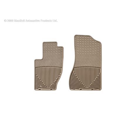Weathertech Front Rubber Mats/Tan, W22TN W22TN
