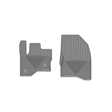 Weathertech Front Rubber Mats/Grey, W237GR W237GR
