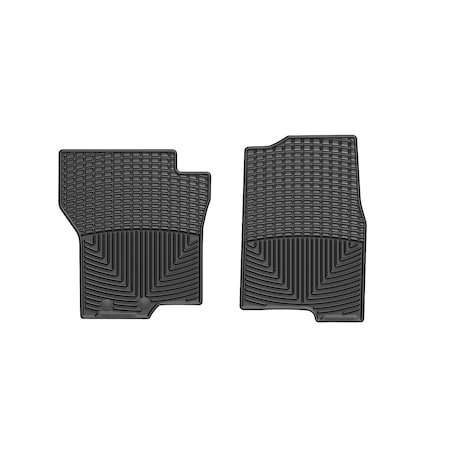 Weathertech Front Rubber Mats/Black, W241 W241