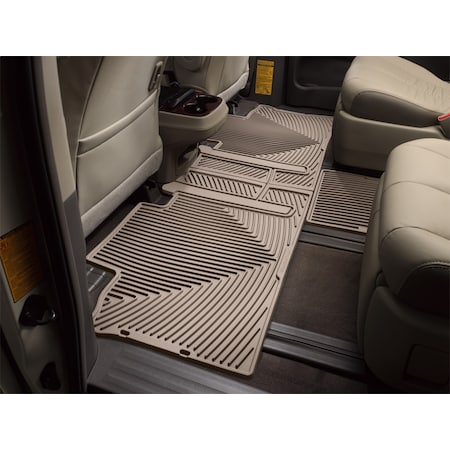 Weathertech Rear Rubber Mats/Tan, W244TN W244TN