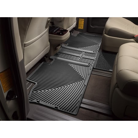 Weathertech Rear Rubber Mats/Black, W244 W244