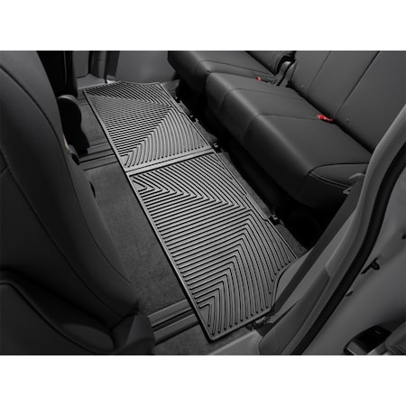 Weathertech Rear Rubber Mats/Black, W245 W245