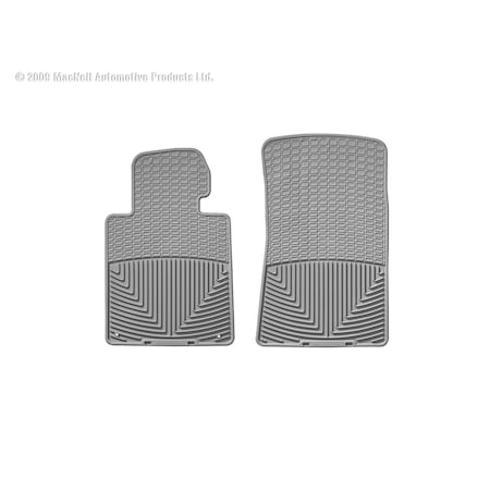 Weathertech Front Rubber Mats/Grey, W24GR W24GR