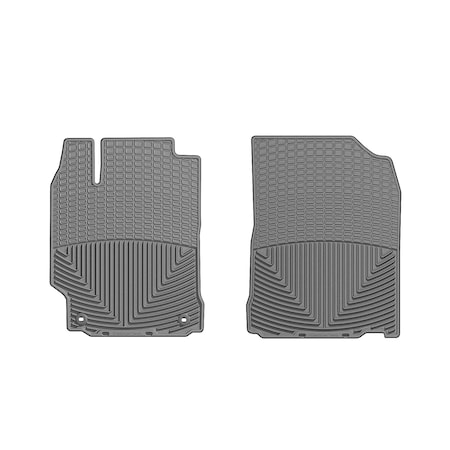 Weathertech Front Rubber Mats/Grey, W255GR W255GR