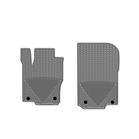 Weathertech Front Rubber Mats/Grey, W257GR W257GR