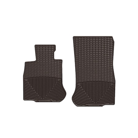Weathertech Front Rubber Mats/Cocoa, W260CO W260CO