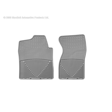 Weathertech Front Rubber Mats/Grey, W26GR W26GR