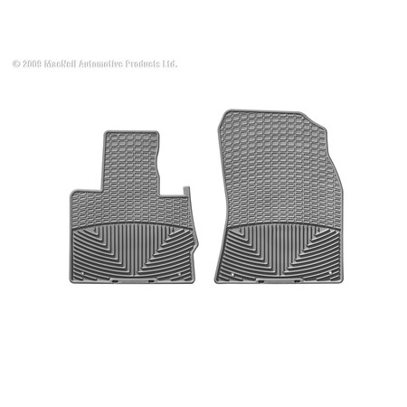 Weathertech Front Rubber Mats/Grey, W27GR W27GR