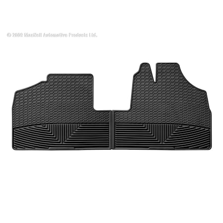 Weathertech Front Rubber Mats/Black, W28 W28