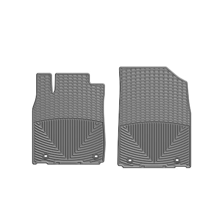 Weathertech Front Rubber Mats/Grey, W289GR W289GR