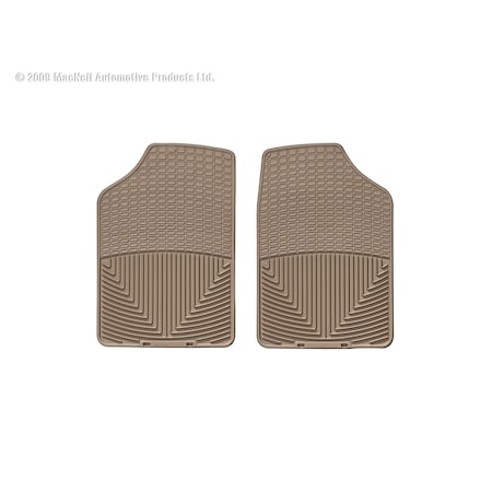 Weathertech Front Rubber Mats/Tan, W2TN W2TN
