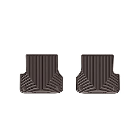 Weathertech Rear Rubber Mats/Cocoa, W301CO W301CO