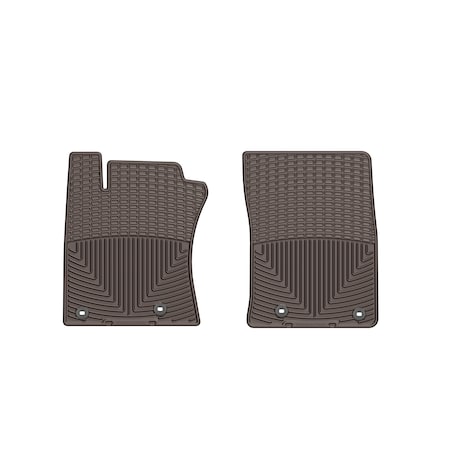 Weathertech Front Rubber Mats/Cocoa, W307CO W307CO