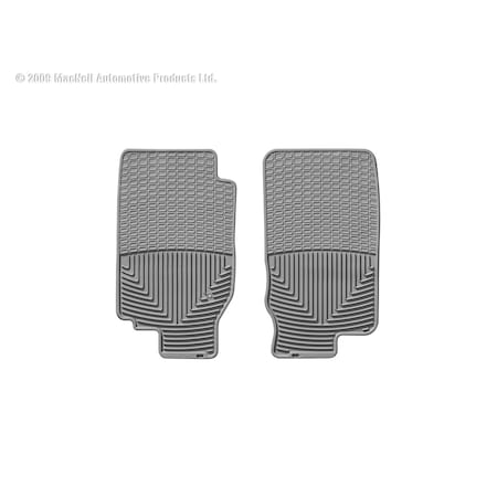 Weathertech Front Rubber Mats/Grey, W30GR W30GR
