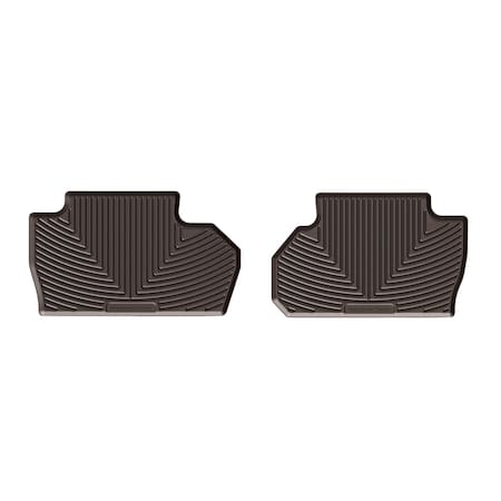 Weathertech Rear Rubber Mats/Cocoa, W310CO W310CO
