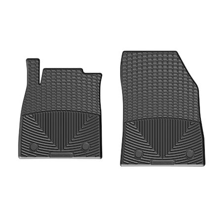 Weathertech Front Rubber Mats/Black, W318 W318