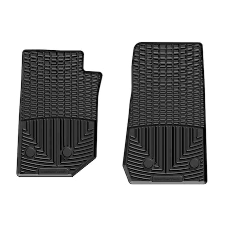 Weathertech Front Rubber Mats/Black, W321 W321