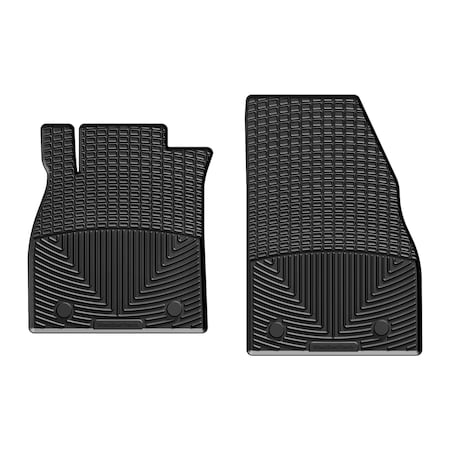 Weathertech Front Rubber Mats/Black, W323 W323