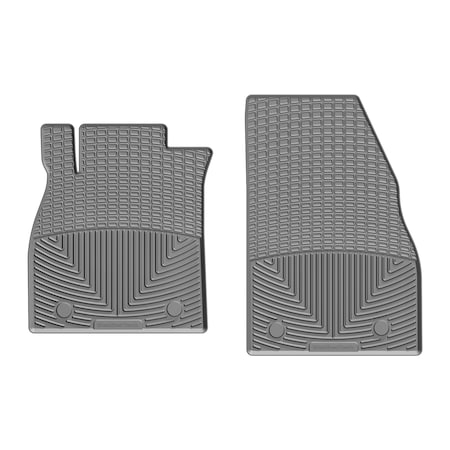 Weathertech Front Rubber Mats/Grey, W323GR W323GR