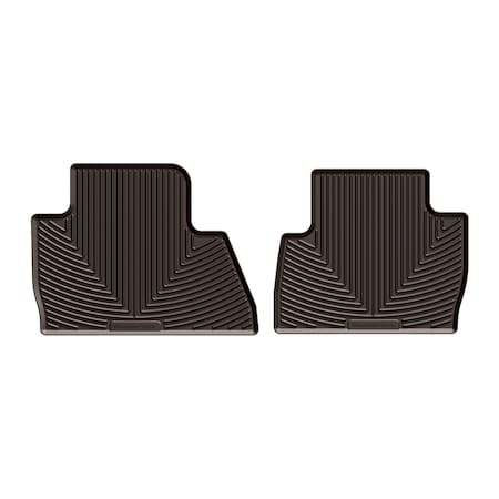 Weathertech Rear Rubber Mats/Cocoa, W324CO W324CO
