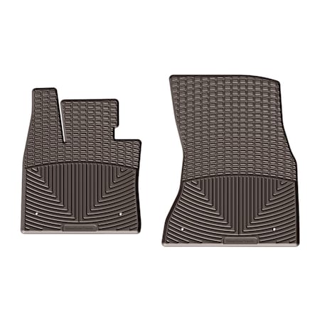 Weathertech Front Rubber Mats/Cocoa, W325CO W325CO