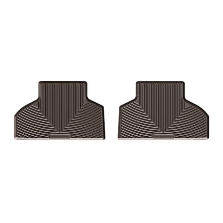 Weathertech Rear Rubber Mats/Cocoa, W326CO W326CO
