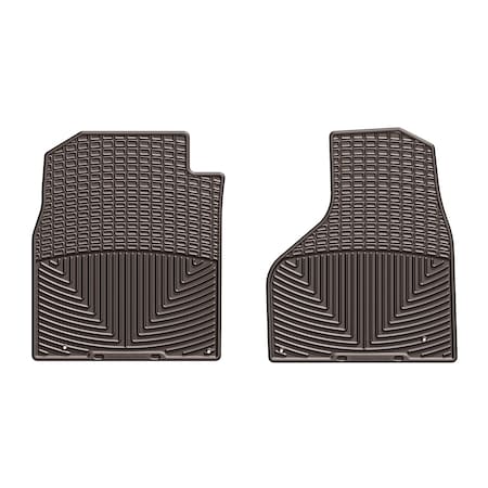 Weathertech Front Rubber Mats/Cocoa, W337CO W337CO