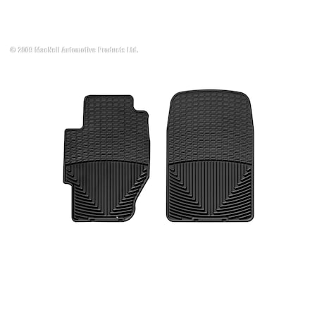 Weathertech Front Rubber Mats/Black, W34 W34