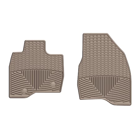 Weathertech Front Rubber Mats/Tan, W344TN W344TN