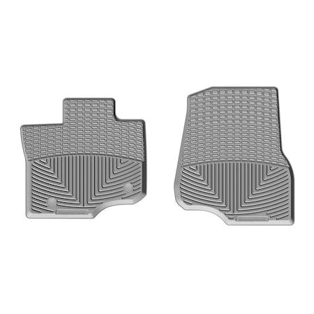 Weathertech Front Rubber Mats/Grey, W345GR W345GR