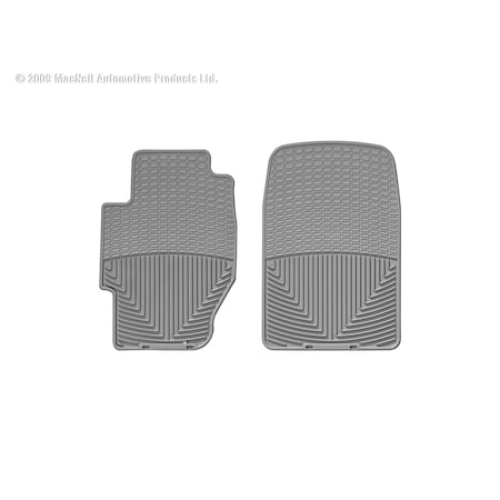 Weathertech Front Rubber Mats/Grey, W34GR W34GR