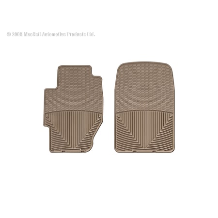 Weathertech Front Rubber Mats/Tan, W34TN W34TN